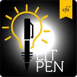 Lit Pen logo - Victoria Festival of Authors