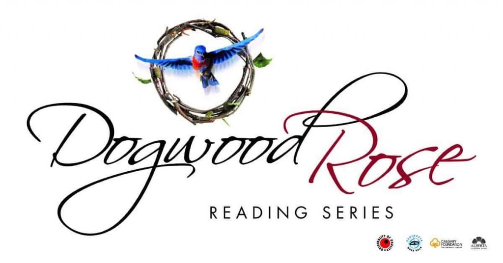 logo: dogwood rose reading series